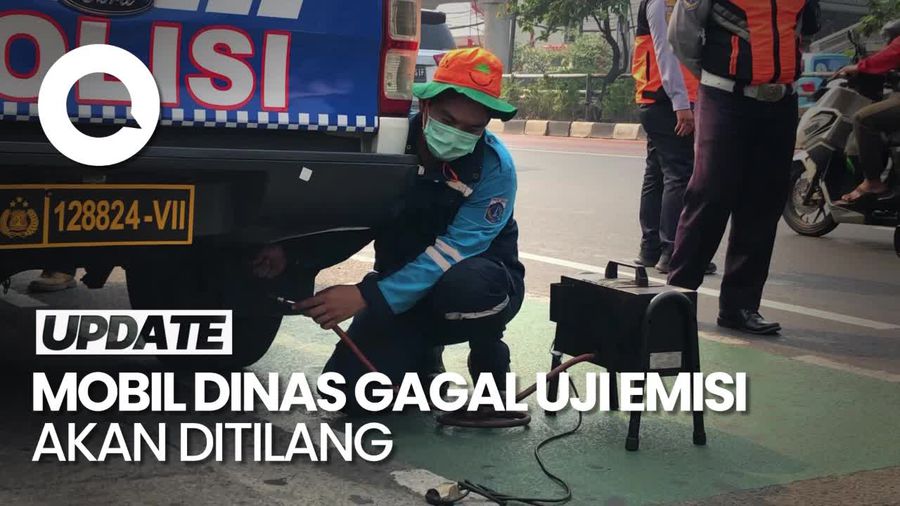 Mobil Dinas Polisi Uji Emisi, Kadis LH: Hukum Tak Cuma Berlaku Bagi Masyarakat
