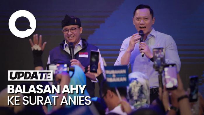 AHY Balas Surat Ajakan Jadi Cawapres Anies, Begini Isinya