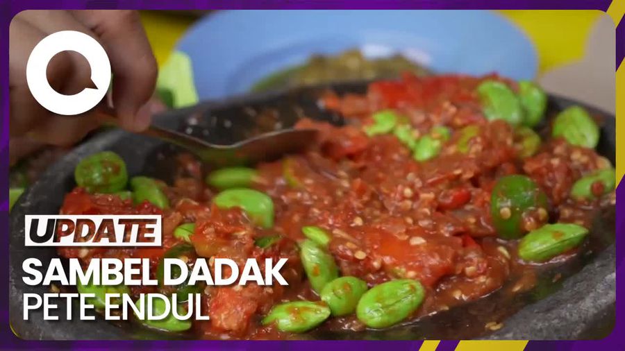 Bikin Laper: Makan Aneka Lauk dengan Sambel Dadak Pete