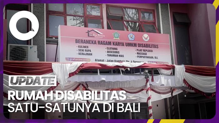 Gedung Graha Nawasena, Wadah Disabilitas Kota Denpasar Cari Nafkah dan Berkarya
