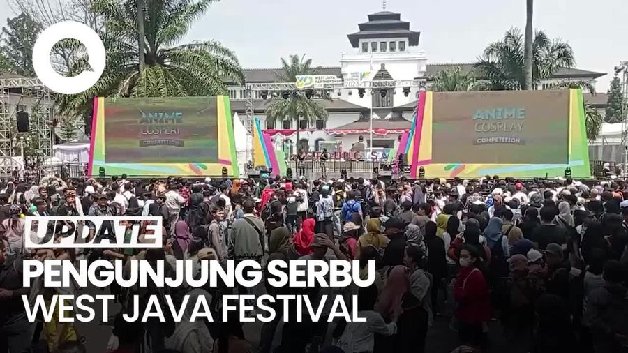 Antusiasme Pengunjung di Hari Pertama West Java Festival 2023