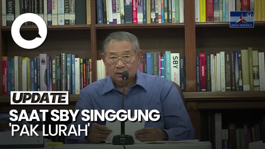 SBY: Katanya, Proses Politik yang Ingar Bingar Seperti Ini Ada Dalangnya!