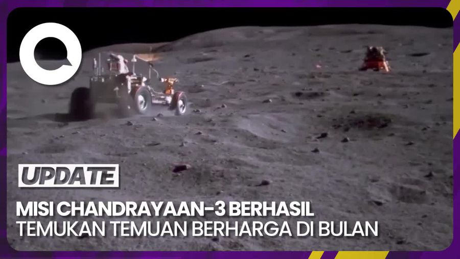 Ini yang India Temukan di Bulan