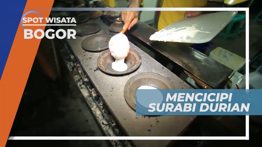 Sensasi Manis Gurih Surabi Dengan Fla Dari Durian Asli, Bogor