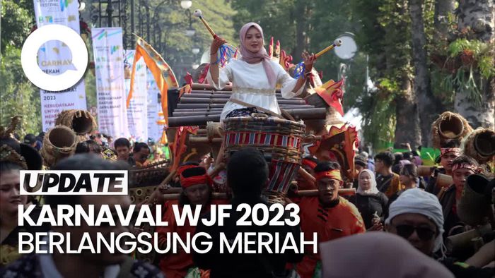 Meriahnya Karnaval West Java Festival 2023