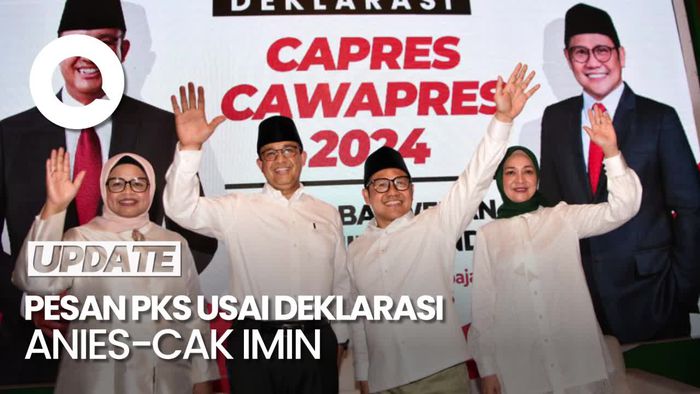 Tak Disebut Sama Sekali di Deklarasi Anies-Cak Imin, PKS Beri Catatan