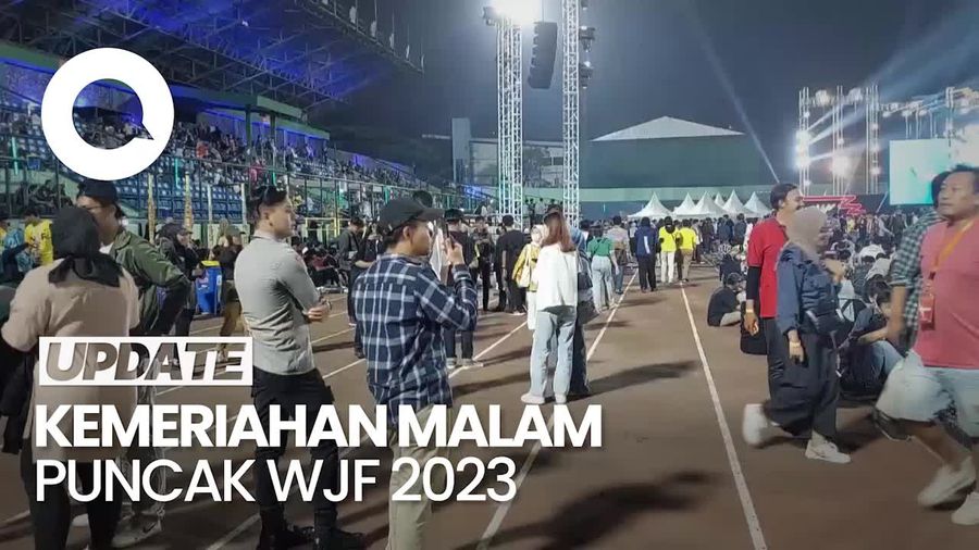 Malam Puncak WJF 2023, Lautan Manusia Penuhi Stadion Siliwangi