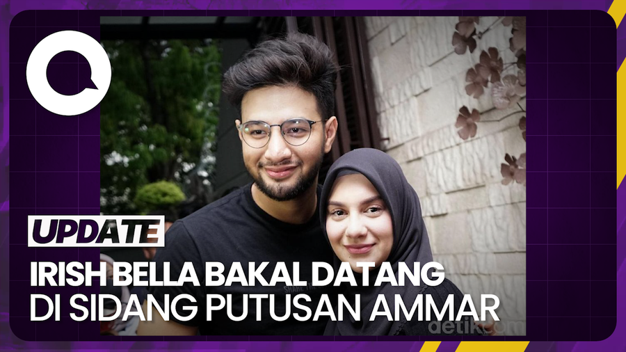 Irish Bella Disebut Bakal Dampingi Ammar Zoni di Sidang Putusan