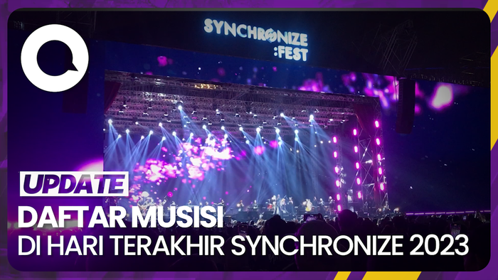 Makin Seru! Ini Sederet Musisi yang Tampil di Hari Ketiga Synchronize