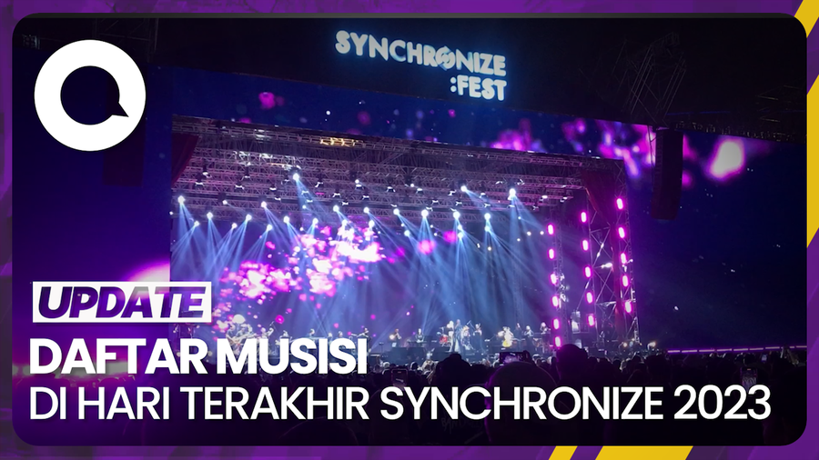 Makin Seru! Ini Sederet Musisi yang Tampil di Hari Ketiga Synchronize