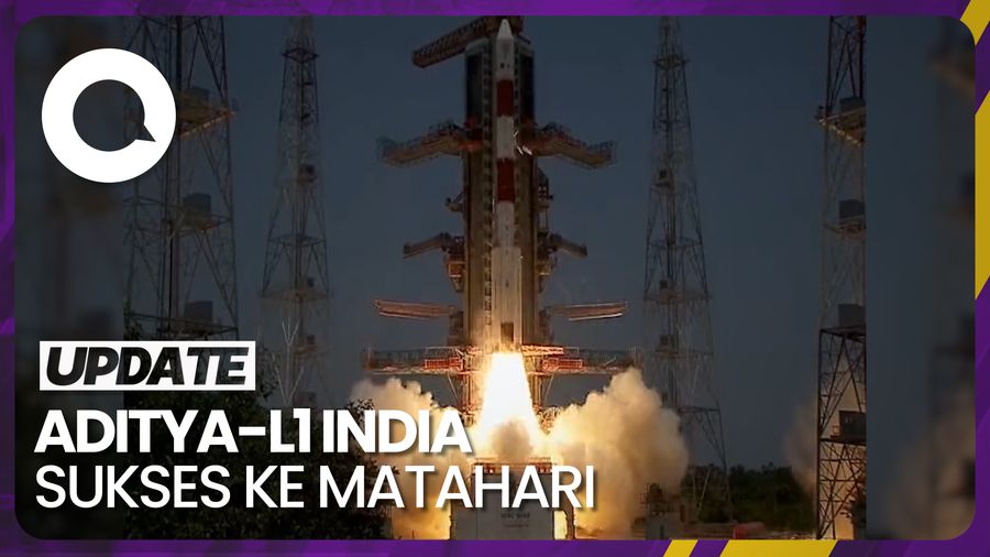 Pesawat Antariksa Aditya-L1 Milik India Sukses Meluncur Menuju Matahari