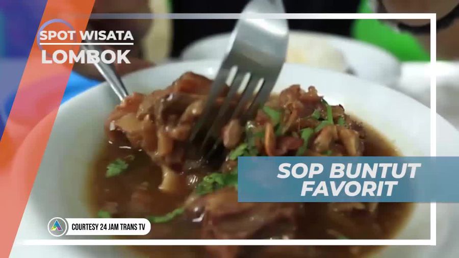 Mencicipi Kelezatan Sop Buntut di Lombok