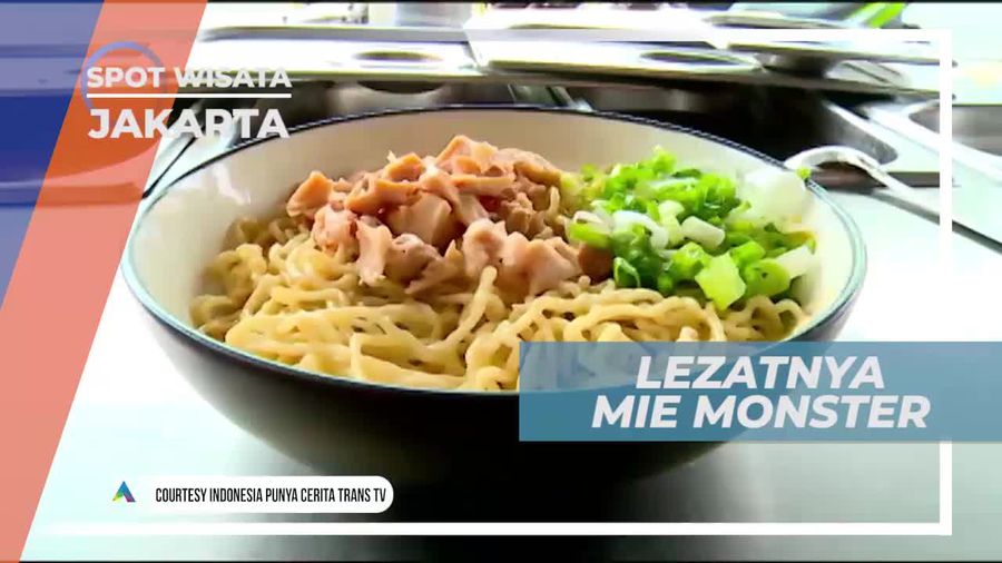Bakmie Monster Dengan Campuran Telur Bebek, Jakarta