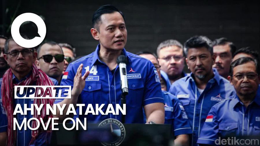 AHY Nyatakan Move On dan Beri Selamat untuk Anies-Cak Imin