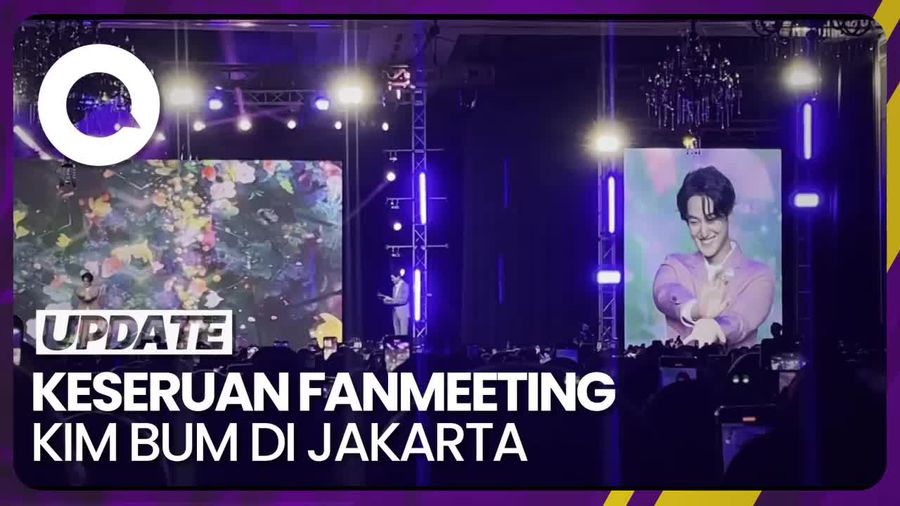 Kim Bum All Out Banget di Fanmeeting Between U and Me Jakarta