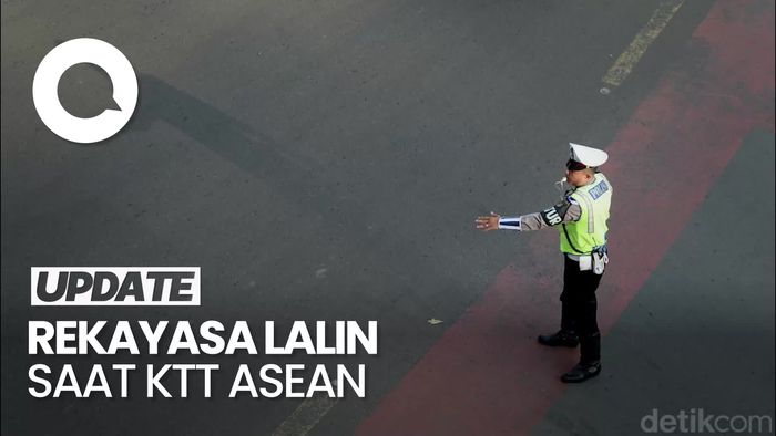 Polri Berlakukan Rekayasa Lalu Lintas di Jalur Delegasi KTT ASEAN