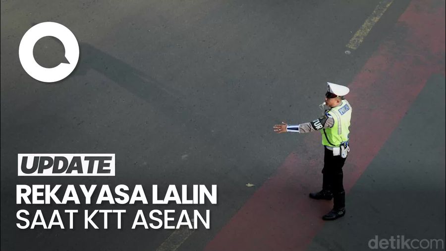 Polri Berlakukan Rekayasa Lalu Lintas di Jalur Delegasi KTT ASEAN