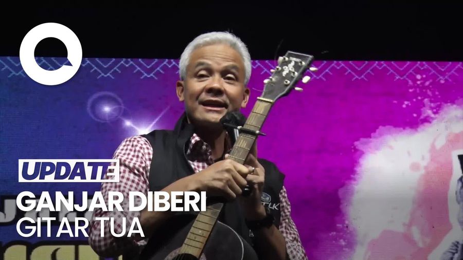 Kado Perpisahan Pengamen Jalanan untuk Ganjar yang Purnatugas