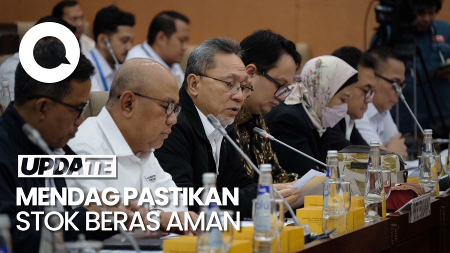 Bahas Kenaikan Harga, Zulhas Pastikan Stok Beras Pemerintah Aman