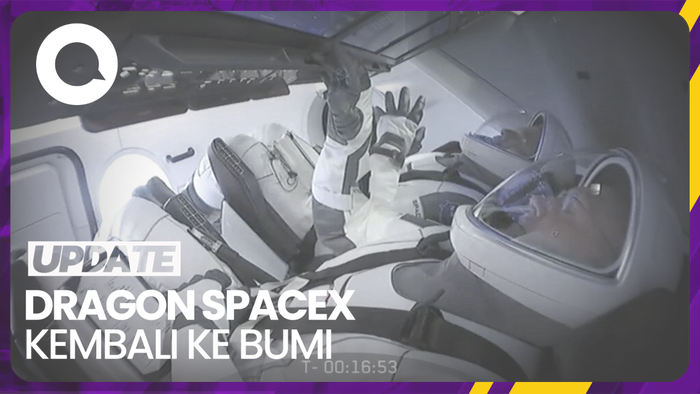 Dragon SpaceX Dilepas dari ISS Imbas Kondisi Cuaca