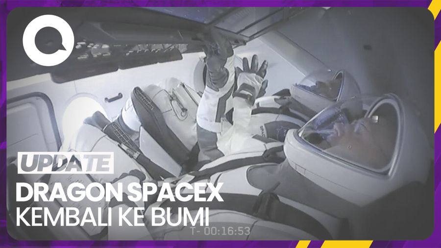 Dragon SpaceX Dilepas dari ISS Imbas Kondisi Cuaca