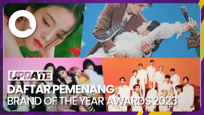 Deretan Pemenang Brand Of The Year Awards 2023, Ada Jisoo hingga SEVENTEEN
