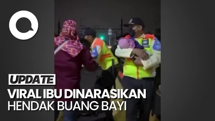 Viral Video Ibu Hendak Buang Bayinya Dihalangi Petugas KRL, Ini Faktanya