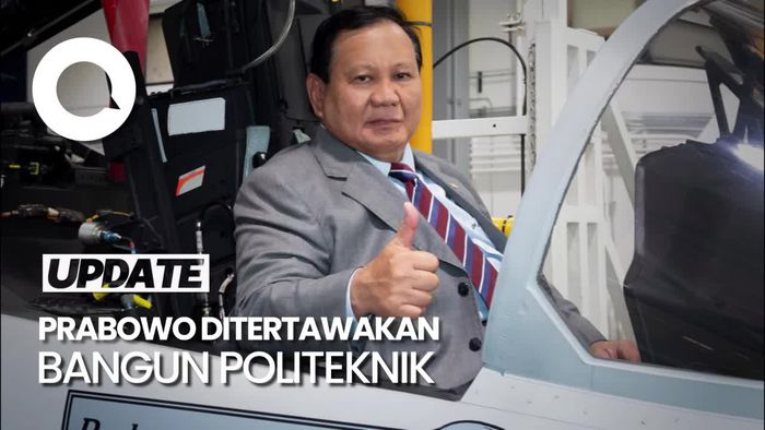 Cerita Prabowo Sempat Diejek Lantaran Bangun Politeknik di Perbatasan