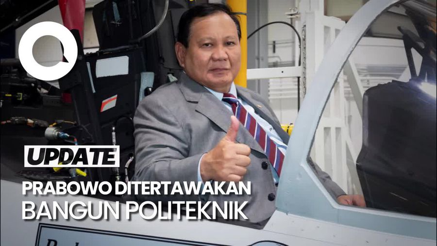 Cerita Prabowo Sempat Diejek Lantaran Bangun Politeknik di Perbatasan