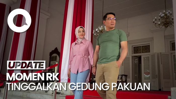 Momen Haru Ridwan Kamil Beranjak dari Gedung Pakuan Jelang Akhir Jabatan