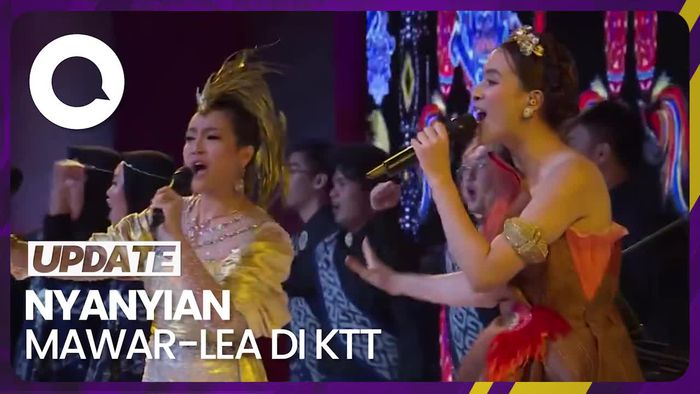 Penampilan Mawar De Jongh-Lea Simanjuntak di KTT Ke-43 ASEAN