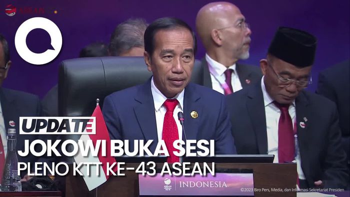 Jokowi: Walau Harus Berlayar di Tengah Badai, ASEAN Harus Terus Melaju