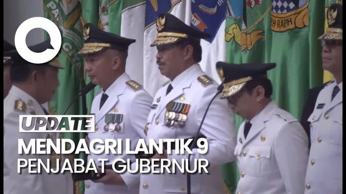 Momen Tito Lantik 9 Pj Gubernur, Ada Bey Machmudin hingga Nana Sudjana