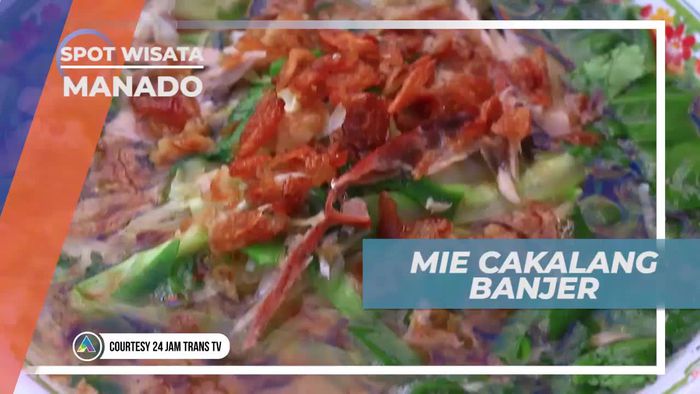 Mie Cakalang, Disajikan Dengan Dua Pilihan Sambal, Manado