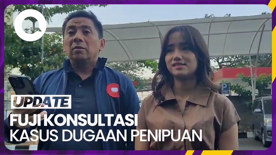 Sambangi Polres Jakbar, Fuji Laporkan Dugaan Penipuan Eks Manajer?