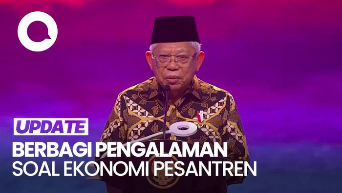 Wapres Maruf Pamer Ekonomi Pesantren di Depan Pengusaha ASEAN