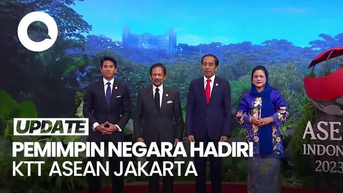 Momen Kedatangan Para Pemimpin Negara di Lokasi KTT ke-43 ASEAN