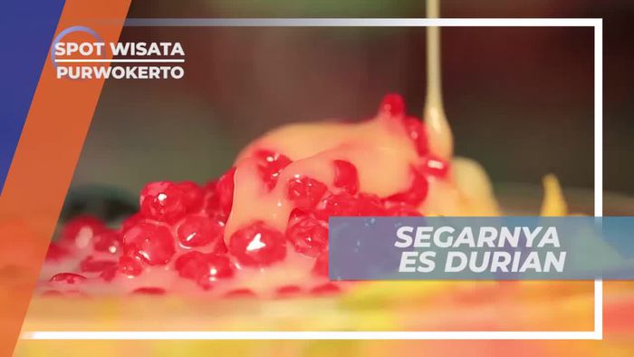 Menikmati Kesegaran Es Durian di Purwokerto