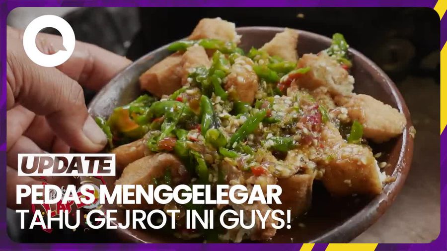 Bikin Laper: Siapa Berani Makan Tahu Gejrot Level Pedas Menggelegar?