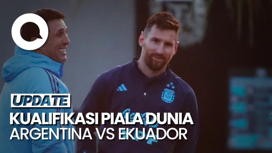 Messi Gabung Latihan Argentina, Siap Pimpin Tim Tango Lawan Ekuador