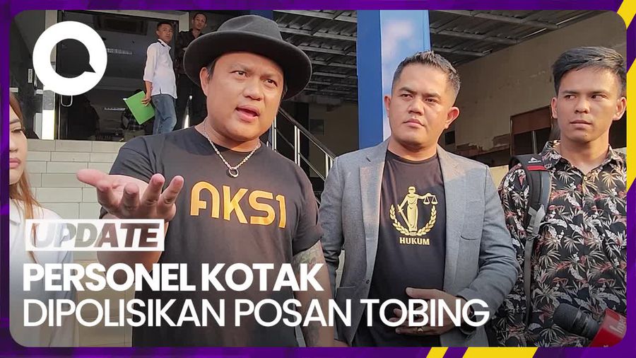 Posan Tobing Polisikan 3 Personel Kotak atas Dugaan Pelanggaran Hak Cipta