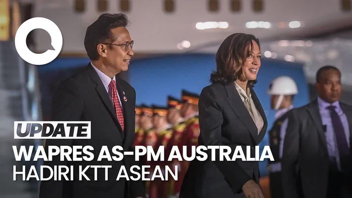 Momen Wapres AS-PM Australia Tiba di Indonesia Akan Hadiri KTT ASEAN