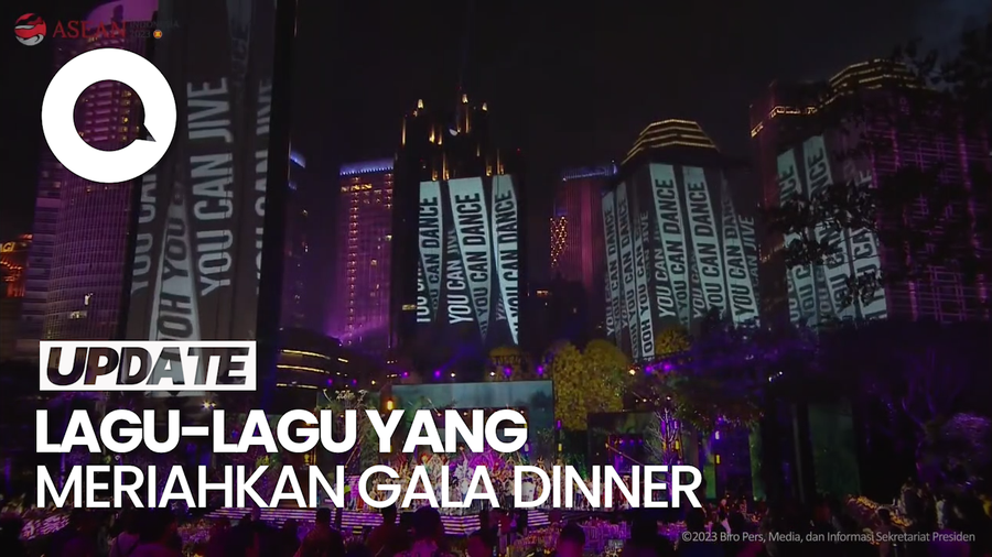 Asyik, Basuki Hingga Prabowo Joget di Gala Dinner KTT ASEAN
