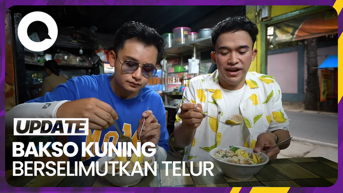 Bikin Laper: Bakso Kuning Berselimutkan Telur di Kebagusan Jaksel