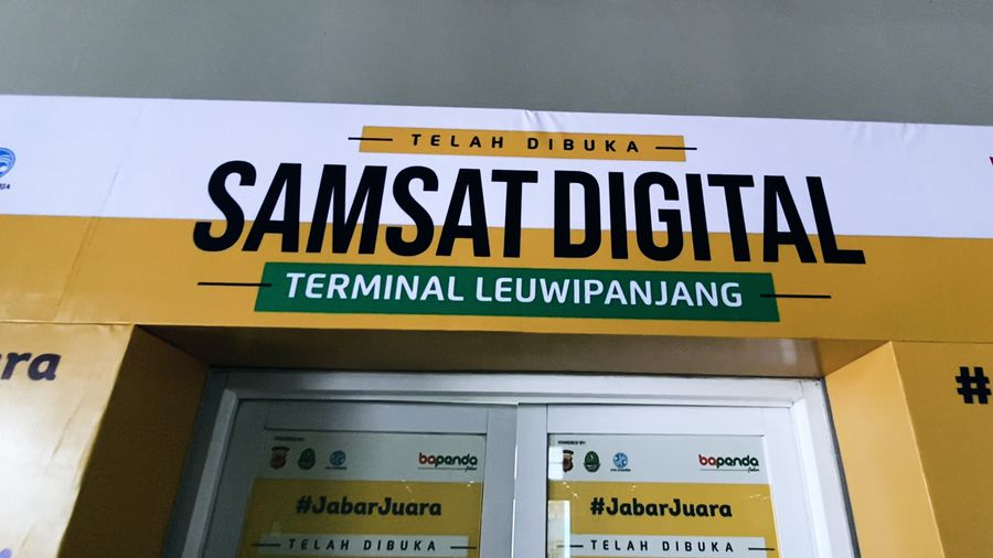 Terminal Leuwipanjang jadi Samsat Digital Pertama di Indonesia