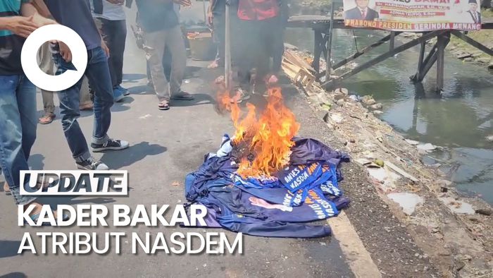 NasDem Polisikan Eks Kader yang Bakar Atribut-Kaos Anies di Jaktim