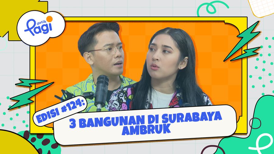 3 Bangunan di Surabaya Ambruk