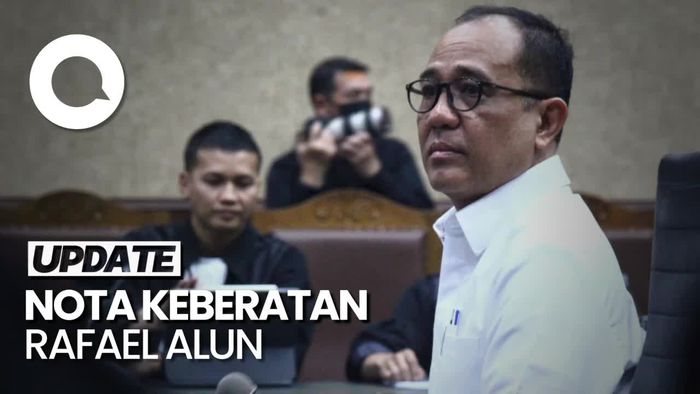 Isi Eksepsi Rafael Alun: Minta Dibebaskan-Biaya Dibebankan ke Negara