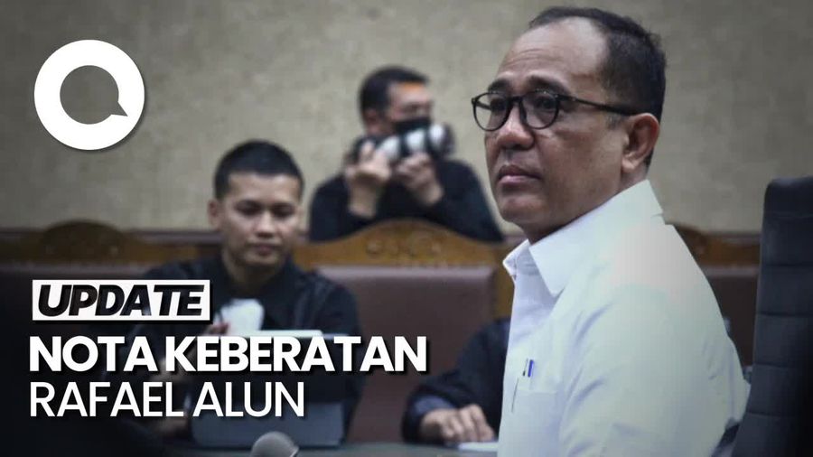Isi Eksepsi Rafael Alun: Minta Dibebaskan-Biaya Dibebankan ke Negara