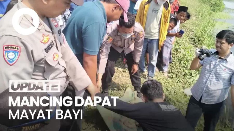 Pria di Karawang Kaget, Mancing Ikan Malah Dapat Jasad Bayi